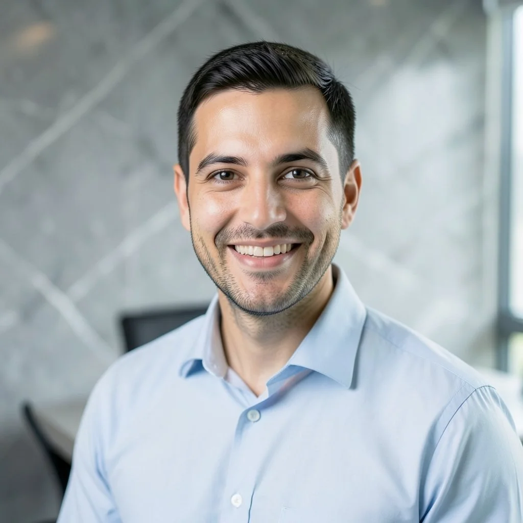 Portrait of Aarav Mehta, founder and lead advisor